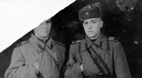 Tenkisti prvog dana rata: uniforme i oprema (29 fotografija) Oprema vojnika Crvene armije 1945.