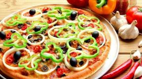 Pizza paradicsommal, kolbásszal és sajttal - univerzális étel minden alkalomra