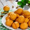 Tender dough for nuts with condensed milk