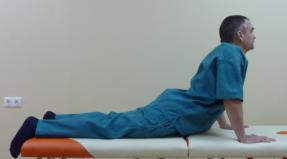 What exercises are recommended for a hernia of the lumbar spine