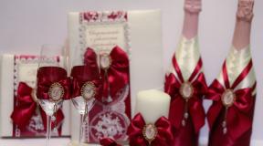 Esküvői palackok egyszerű és hatékony kialakítása