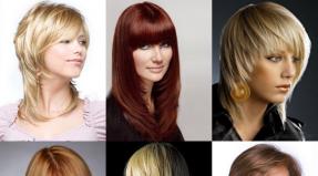 What are the types of bangs - a photo gallery for ease of choice