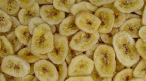 Kako sušiti banane u pećnici