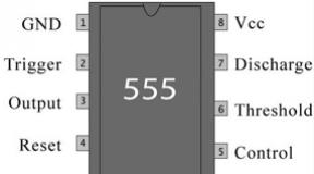 Részletes leírás, alkalmazás és kapcsolási rajzok az NE555 időzítő bekapcsolásához