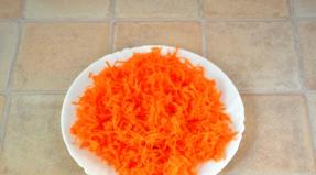 Lean carrot cake recipe from Yulia Vysotskaya
