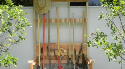 Proper storage of tools in the country - the main secrets of experienced summer residents